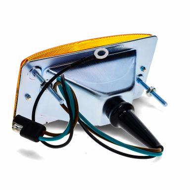 Front Turn Signal Assembly w/Amber Lens | 69-77 Ford Bronco